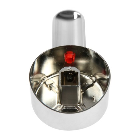 Zein mixer handle, under a cartridge of 40 mm, zinc, chromium color-3