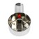 Zein mixer handle, under a cartridge of 40 mm, zinc, chromium color