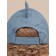 Children's cap, size 53-54, jeans color