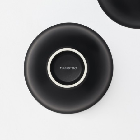 A set of ceramic magistro Matt Black, 250 ml, 11.5 × 5.6 cm, 2 pcs-5