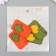 Decor for creativity claims. suede "chicken in the crown" mix 5.5x3.4 cm