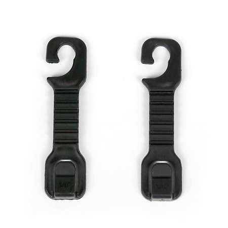 Boar-crunch on the headrest, set 2 pcs, black