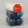 Set of balls plastic D-4 cm, 12 pcs "Melody" Front shine, white blue