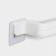 Holder for towels on Velcro Dolyan, 53 cm, white color
