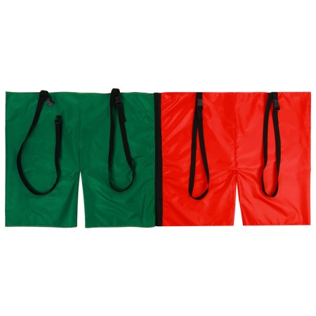 Relay shorts for two, two pants with straps, color mix-5