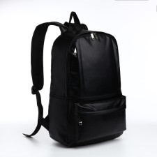 Youth backpack on lightning, 5 pockets, black color