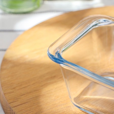 A tray for baking and baking of Borcam heat -resistant glass, 1.5 liters-2