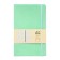 Notepad A5 "Snow Mint", 96 sheets, in a ruler, solid cover, artificial leather, elastic band, pocket, lies, tinted block
