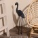 Souvenir "Flamingo" ceramics, glass 70 cm