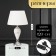 Traffic lamp with lampshade Risalux "Edwin", E27, 40 W, 30 × 30 × 50 cm