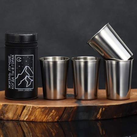 A set of glasses "Gory", 4 pcs x 150 ml-1