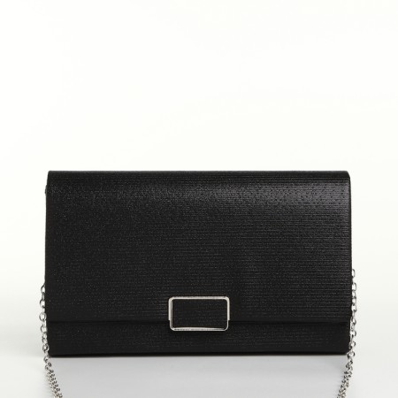 Female bag on a magnet, black color