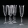 A set of glasses for champagne Fregata Optic, 190 ml, 6 pcs