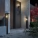 Landscape Lamp Novotech. Fran, 18W, E27, 900x136x167 mm, dark gray color
