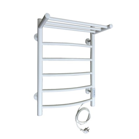 Electric towel "Sanprise" Classic P6, 400x600 mm, right, white-2