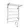 Electric towel "Sanprise" Classic P6, 400x600 mm, right, white