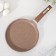 Pancake pan “granite Brown”, D = 24 cm, plastic handle, anti -stick coating, brown color