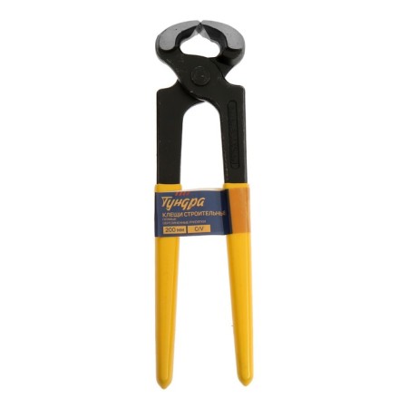Building tundra ticks, CRV, straight rubberized handles, 200 mm-3