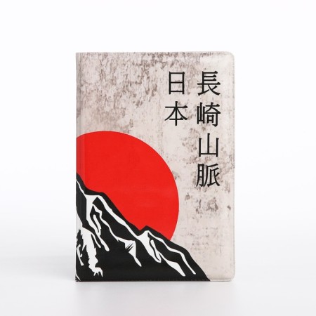 Passport cover, gray color-1