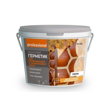 Sealant for inter -intact and intervention sutures, 15 kg, pine color