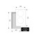 The hob Lex EVI 320-2 BL, induction, 2 burners, sensor, black
