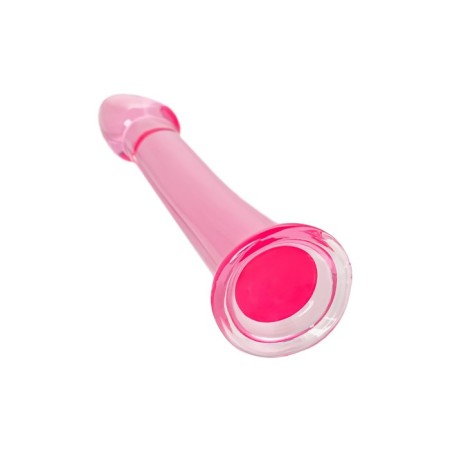 Unrealistic phallimitator Jelly Dildo Xl Toyfa Basic, TPE, Pink, 22 cm-2