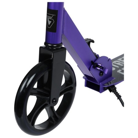 Sugan of the city Graffiti, folding, wheels PU 200, 86A, ABEC 9, footboard, purple color-3