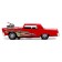 Metal Muscle Car, scale 1:32, light and sound, inertia, red color