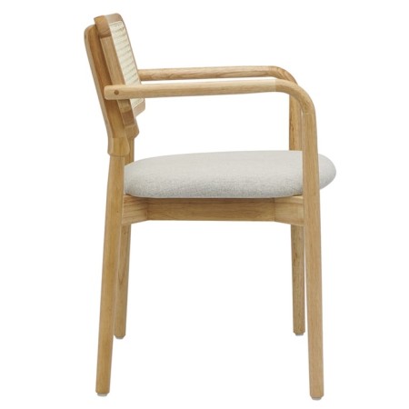 Barney chair, 555 × 570 × 800 mm, color natural wood-7