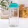 Bank for bulk products Avena, 1.5 l, with a lid, turquoise color