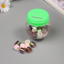 Adhesive tape plastic in the bank 