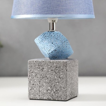 Table lamp 16251/1bl E14 40W Blue 20x20x33.5 cm Risalux-4