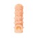 Kokos nozzle is realistic with additional stimulation, TPE, bodily, 15.6 cm, s