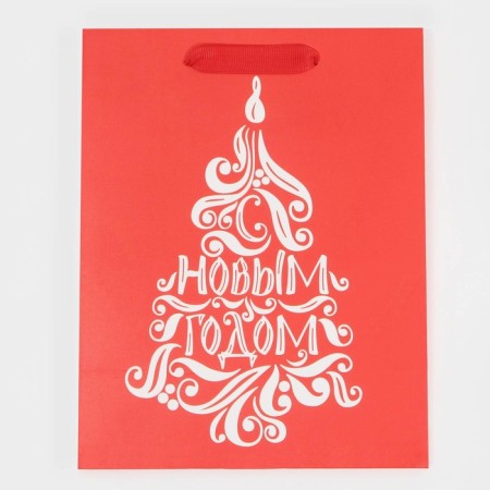 Laminated vertical “painted Christmas tree”, MS 18 x 23 x 10 cm, New Year-5