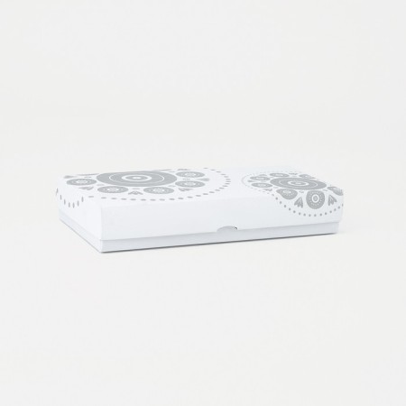 Women's wallet on the button, red color-3