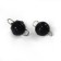 Cargo Cheburashka painted collapsible Yaman 10 pcs., 2 g, black