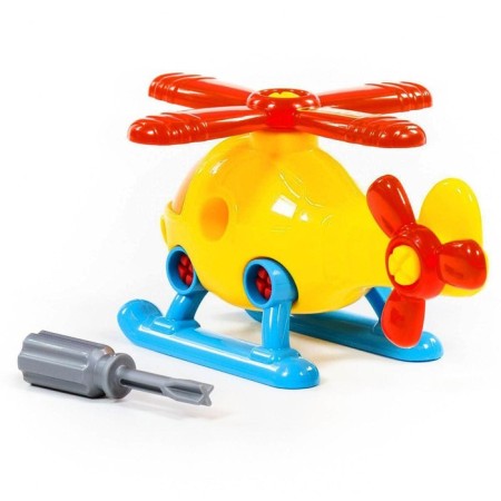 The designer of the screw "helicopter", 16 elements-6