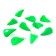 Cargo bullet-excentric stained collapsible Yaman 10 pcs., 40 g, green