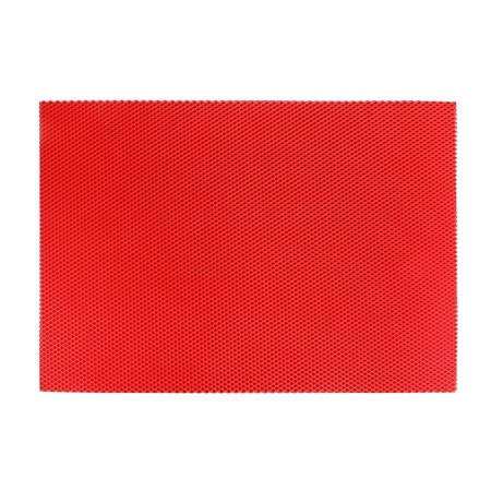 EVA rug universal, rhombuses 100 x 70 cm, red