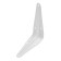 Bracket 100x125, white