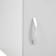 Cabinet of hinged Malma 600x300x360, light gray/white