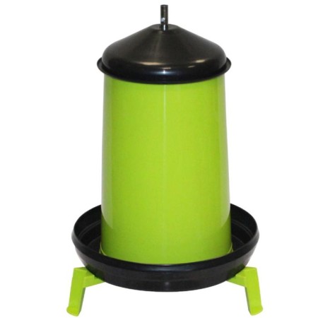 Bunker feeder for poultry at 18 kg, on legs, plastic