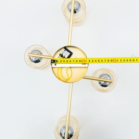 Cutilux Cutilux chandelier CL137142 60x40x29 cm, 4x60W, E27, yellow color-14