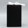Gift folding box, packaging, “black”, 12 x 18 x 12 cm