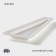 Porcelain dish for supply Magistro Rodos, 33.4 × 15.8 × 2.5 cm, white color