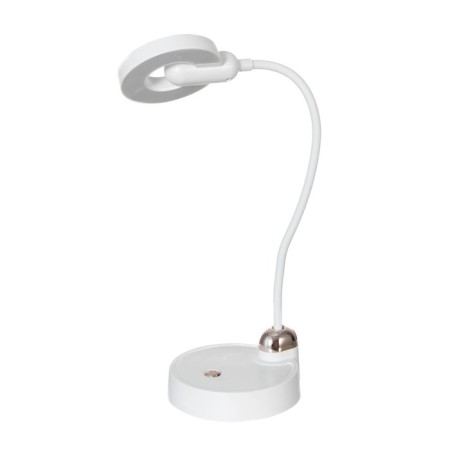 Bloom table lamp LED 3W AKB USB white 11.5x13x45 cm Risalux-10