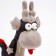 Soft toy "Dragon", 26 cm, gray color