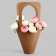 Carriage for flowers, craft, 54x30 cm