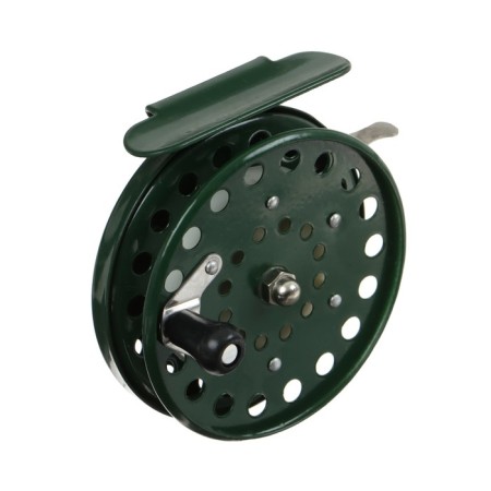 Inertial coil, metal, diameter 7.5 cm, dark green color, 809-2