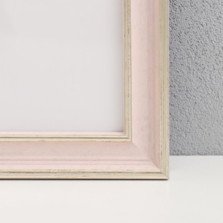 Photo frame plastic "Mira" 40x40 cm pink (plastic screen)-1